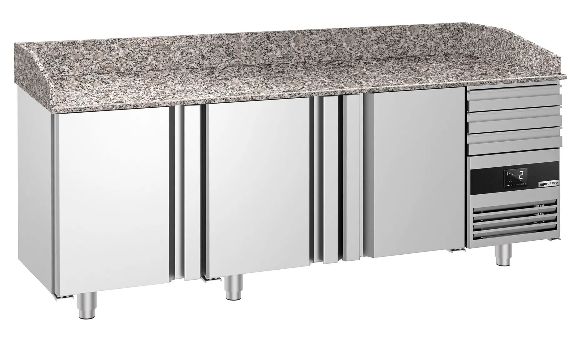 Masa frigorifica pentru pizza GGM Gastro POF2158S-EF (Inox)