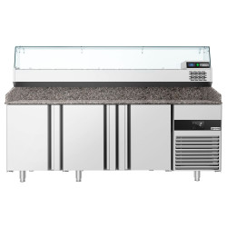 Masa frigorifica pentru pizza GGM Gastro POF218-EF#AGF204N (Inox) Thumb