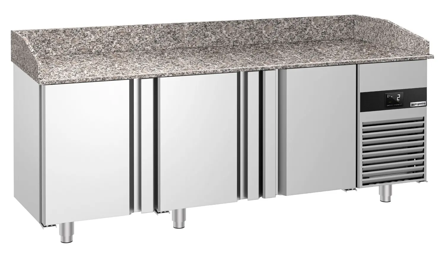 Masa frigorifica pentru pizza GGM Gastro POF218-EF (Inox)
