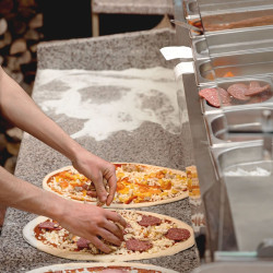 Masa frigorifica pentru pizza GGM Gastro POF218S-EF#AGF204N (Inox) Thumb