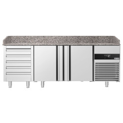 Masa frigorifica pentru pizza GGM Gastro POF218S-EF (Inox) Thumb
