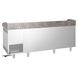 Masa frigorifica pentru pizza GGM Gastro POF218S-EF (Inox) Thumb
