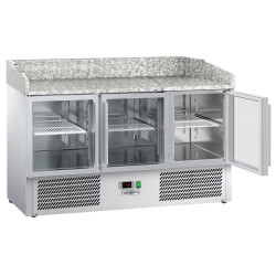 Masa frigorifica pentru pizza GGM Gastro POG147ND#3#GT#07 (Inox) Thumb