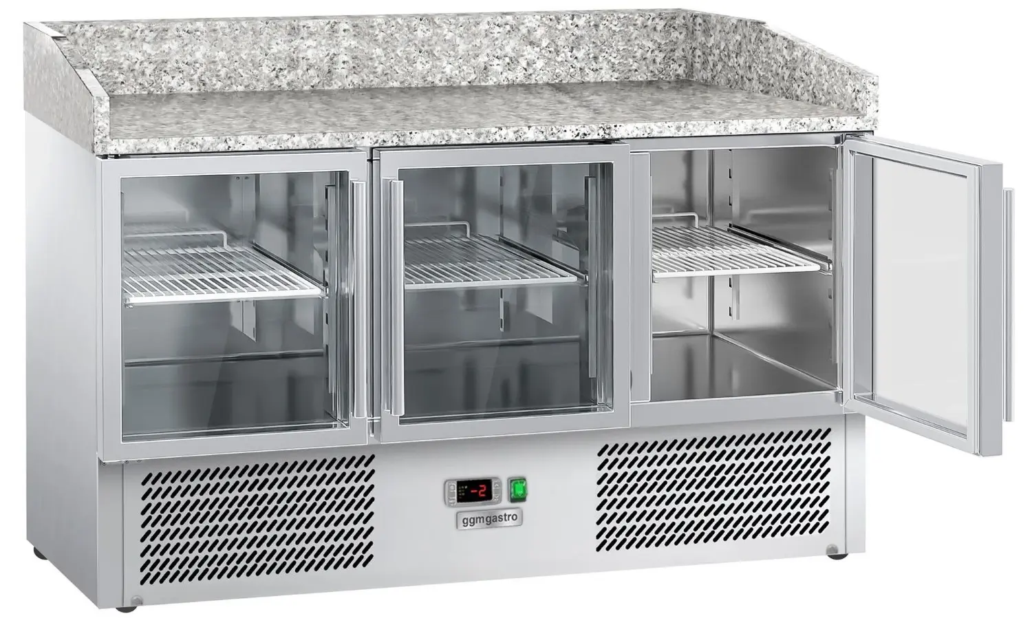 Masa frigorifica pentru pizza GGM Gastro POG147ND#3#GT#07 (Inox) - 2