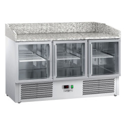 Masa frigorifica pentru pizza GGM Gastro POG147ND#3#GT#07 (Inox)