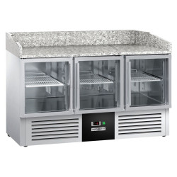 Холодильный стол для пиццы GGM Gastro POG147ND#3#GT (Inox)