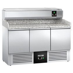 Холодильный стол для пиццы GGM Gastro POG147ND#AGG143END (Inox) Thumb