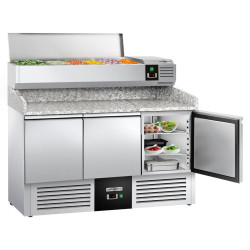 Холодильный стол для пиццы GGM Gastro POG147ND#AGG143END (Inox) Thumb
