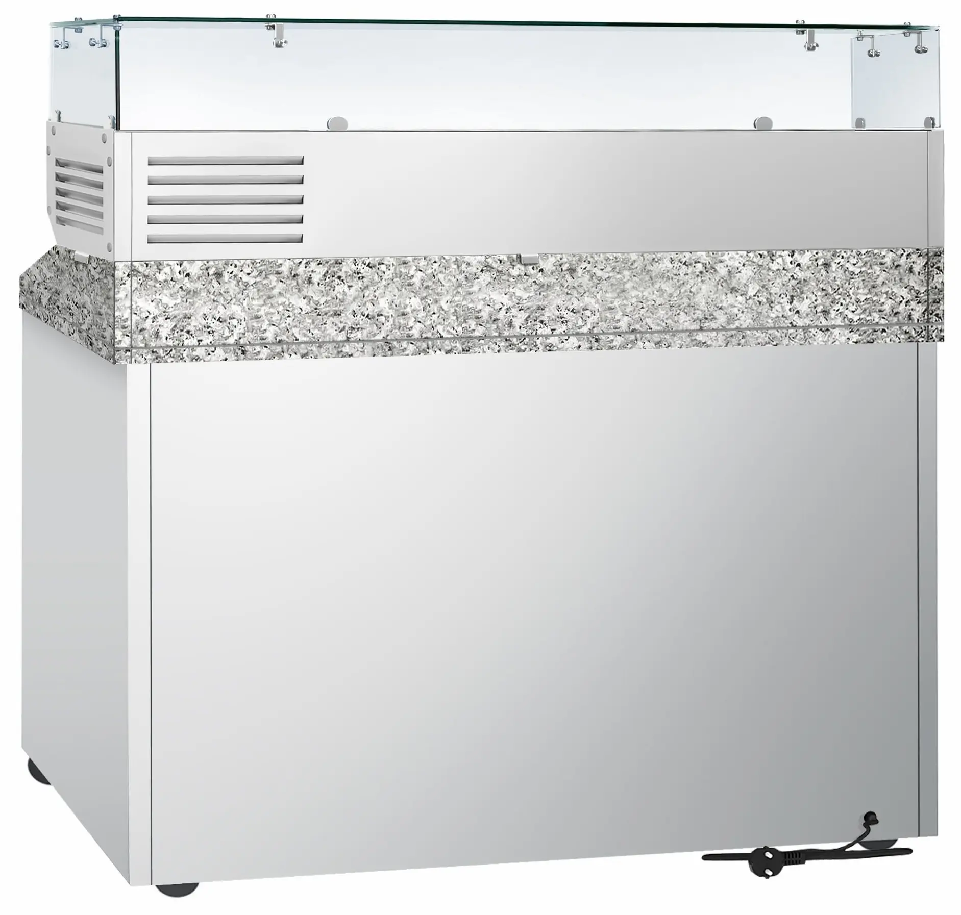 Холодильный стол для пиццы GGM Gastro POG147ND#AGG143ND (Inox) - 5