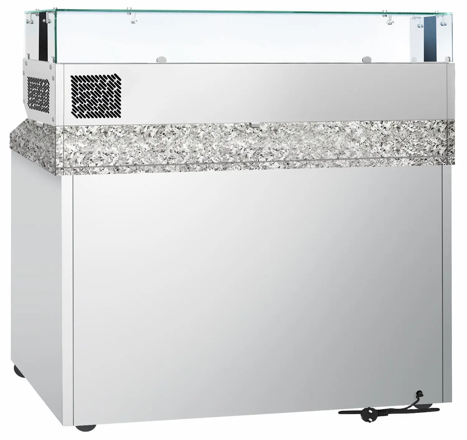 Masa frigorifica pentru pizza GGM Gastro POG147ND#AGS143LND#07 (Inox) - 3