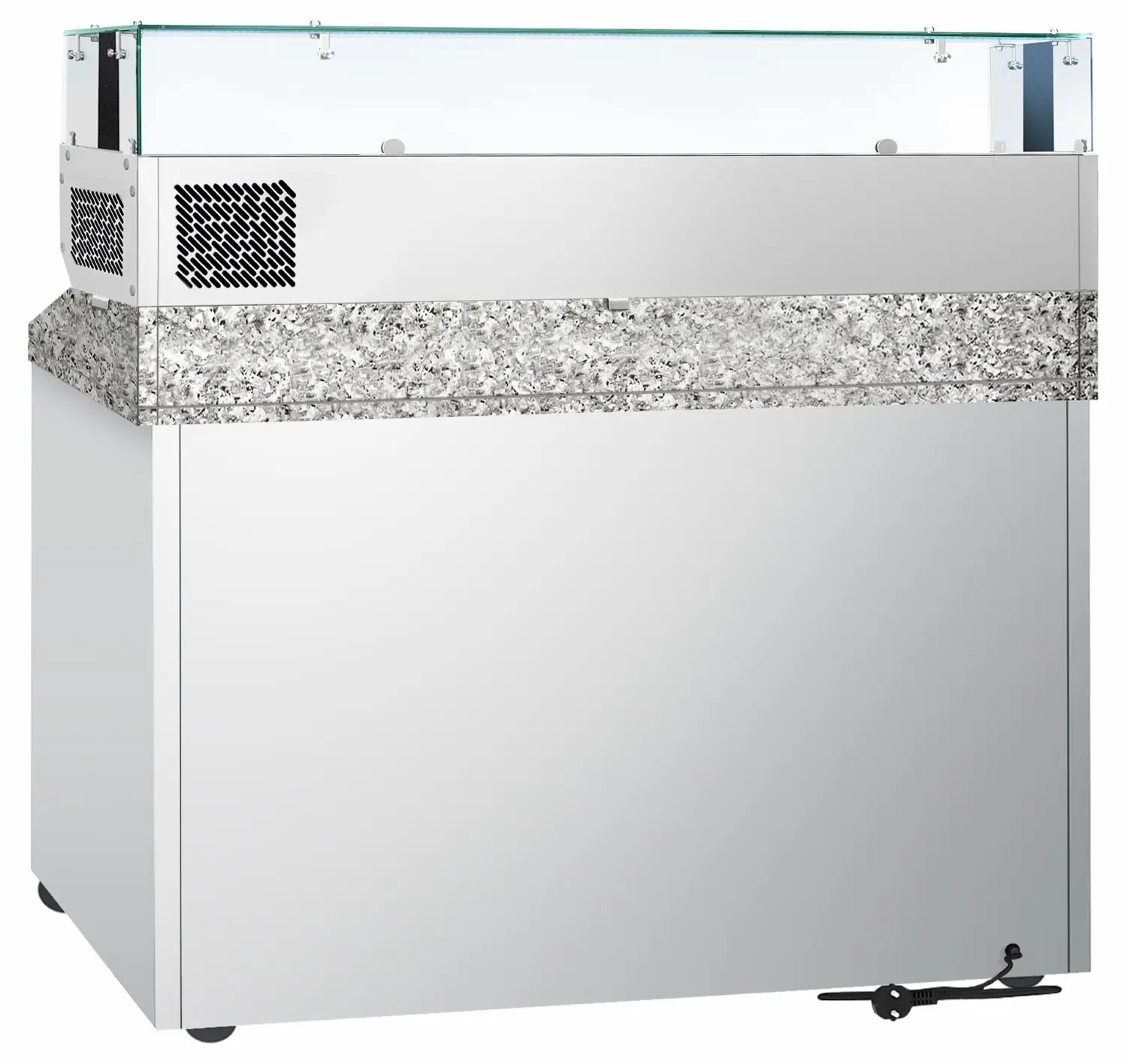 Masa frigorifica pentru pizza GGM Gastro POG147ND#AGS143LND (Inox) - 3