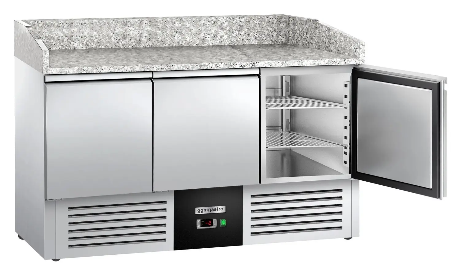 Masa frigorifica pentru pizza GGM Gastro POG147ND (Inox) - 2