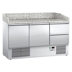 Холодильный стол для пиццы GGM Gastro POG147ND#SBG1212#07 (Inox)