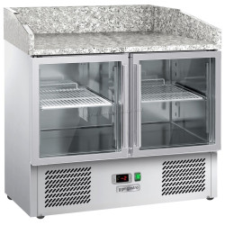 Холодильный стол для пиццы GGM Gastro POG97ND#2#GT#07 (Inox)