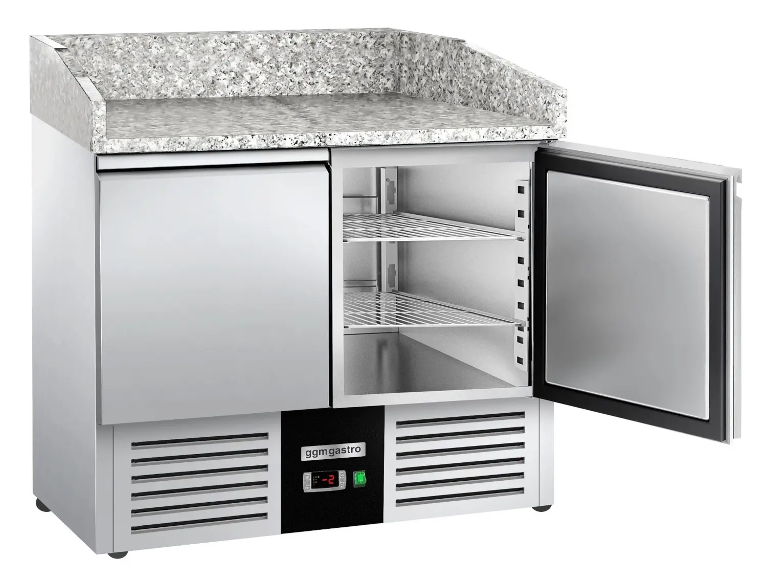 Masa frigorifica pentru pizza GGM Gastro POG97ND (Inox) - 2