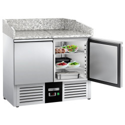Masa frigorifica pentru pizza GGM Gastro POG97ND (Inox) Thumb