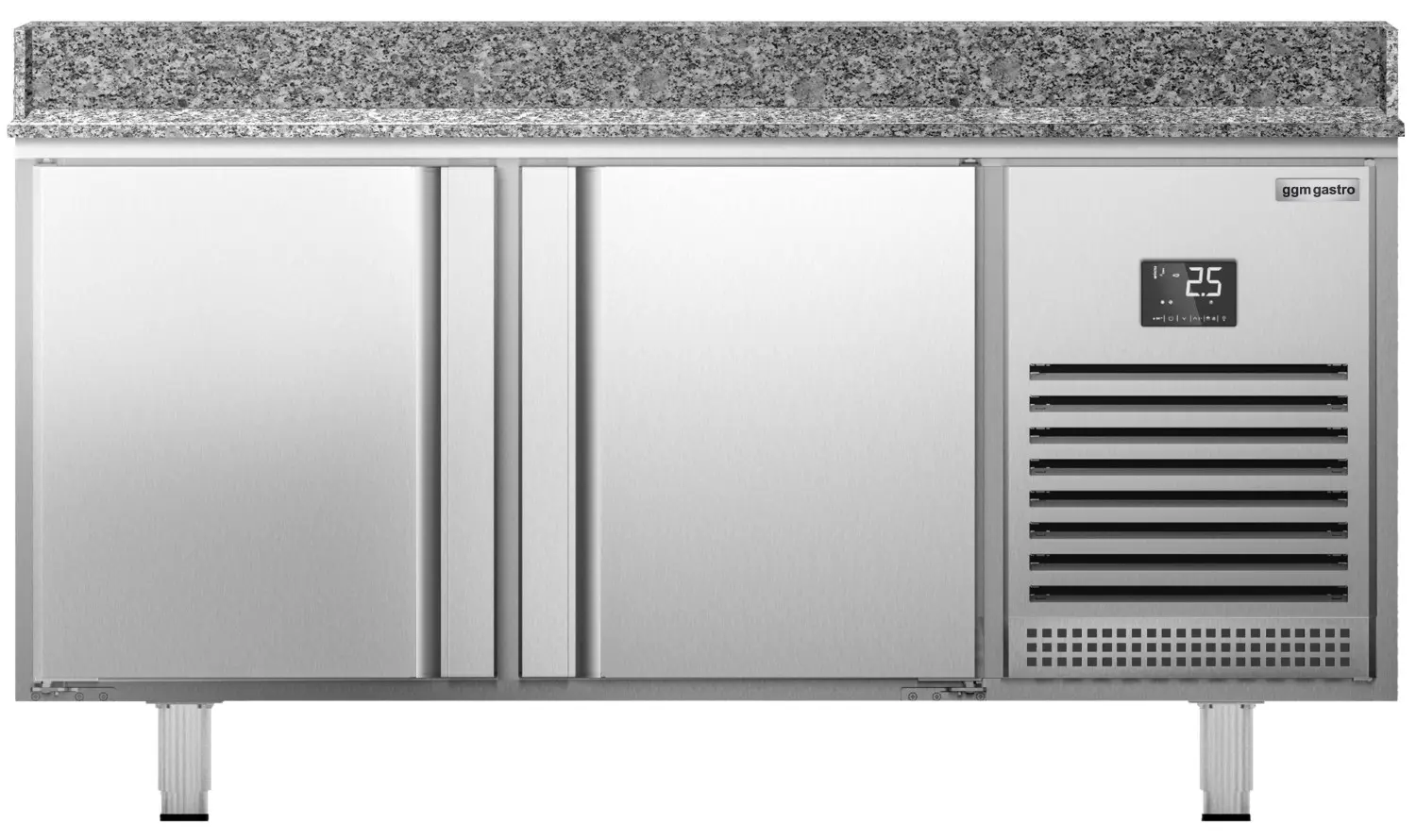 Masa frigorifica pentru pizza GGM Gastro POI157 (Inox) - 2