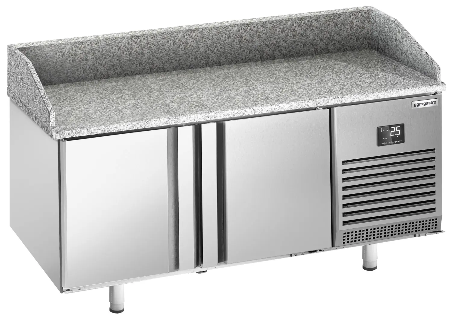 Masa frigorifica pentru pizza GGM Gastro POI157 (Inox)