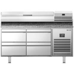 Masa frigorifica pentru pizza GGM Gastro POI157S1212#AEI153 (Inox) Thumb