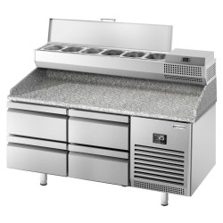Masa frigorifica pentru pizza GGM Gastro POI157S1212#AEI153 (Inox) Thumb