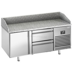 Masa frigorifica pentru pizza GGM Gastro POI157T1S1212 (Inox)