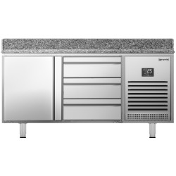 Masa frigorifica pentru pizza GGM Gastro POI157T1S1313 (Inox) Thumb