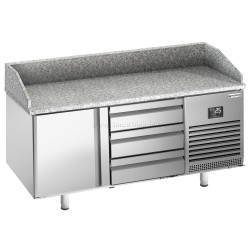 Masa frigorifica pentru pizza GGM Gastro POI157T1S1313 (Inox)