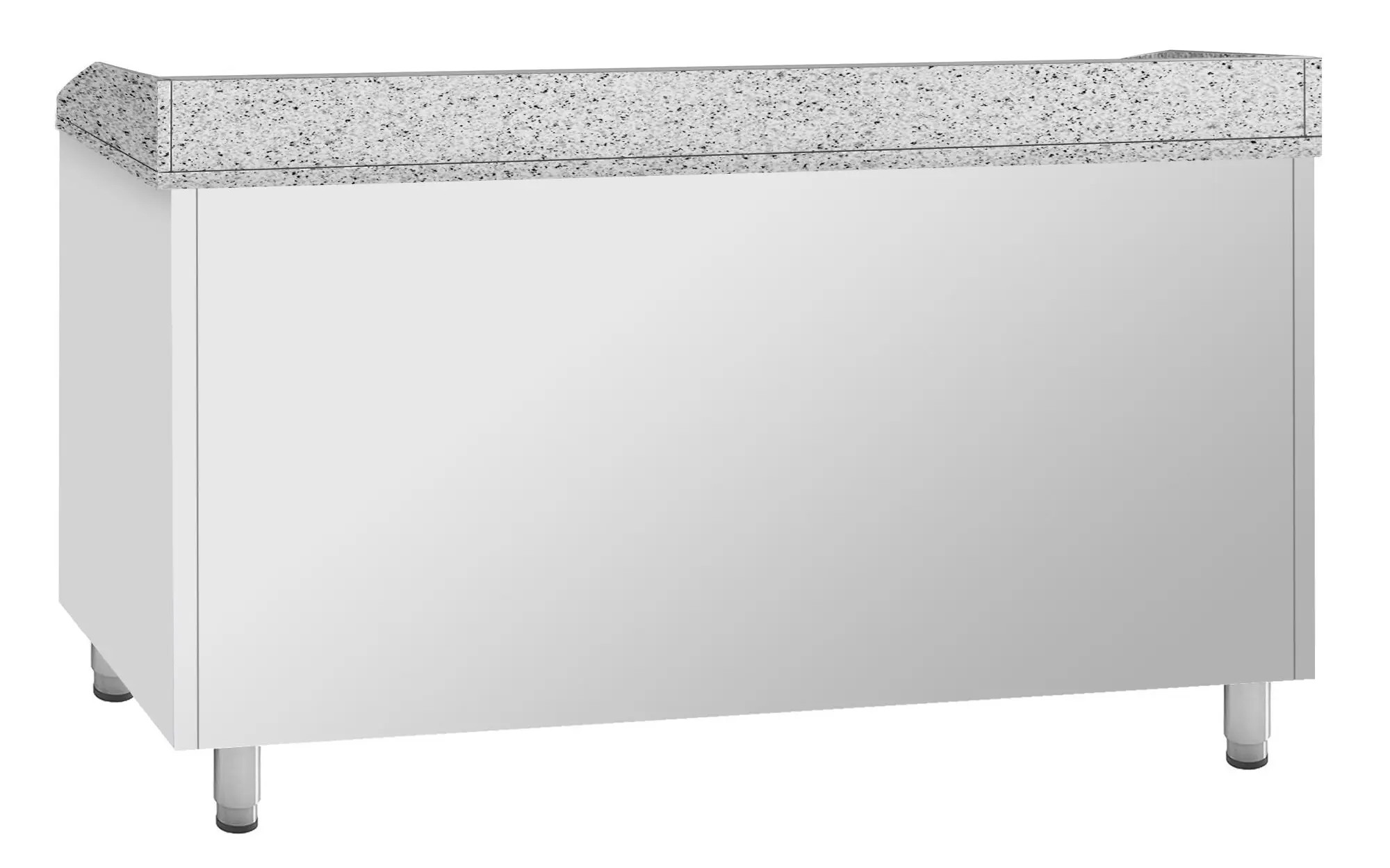 Masa frigorifica pentru pizza GGM Gastro POI157T1S1313 (Inox) - 4