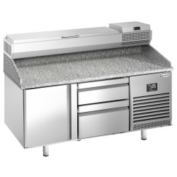 Masa frigorifica pentru pizza GGM Gastro POI157T1S2313#AEI153 (Inox) Thumb