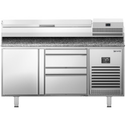 Masa frigorifica pentru pizza GGM Gastro POI157T1S2313#AEI153 (Inox) Thumb