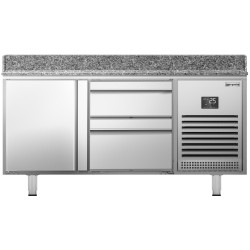 Masa frigorifica pentru pizza GGM Gastro POI157T1S2313 (Inox) Thumb