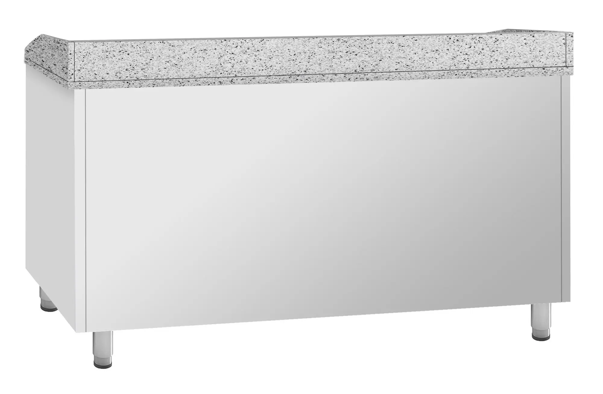 Masa frigorifica pentru pizza GGM Gastro POI157T1S2313 (Inox) - 4