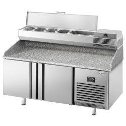 Masa frigorifica pentru pizza GGM Gastro POI178#AEI174 (Inox) Thumb