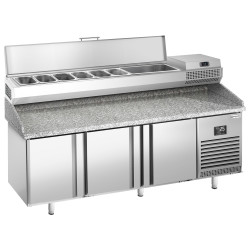 Masa frigorifica pentru pizza GGM Gastro POI207#AEI203 (Inox) Thumb