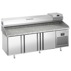 Masa frigorifica pentru pizza GGM Gastro POI207#AEI203 (Inox) Thumb