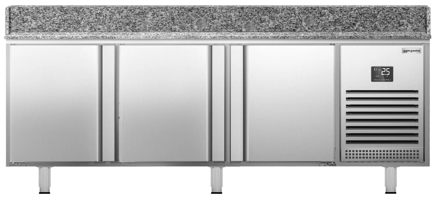 Masa frigorifica pentru pizza GGM Gastro POI207 (Inox) - 2