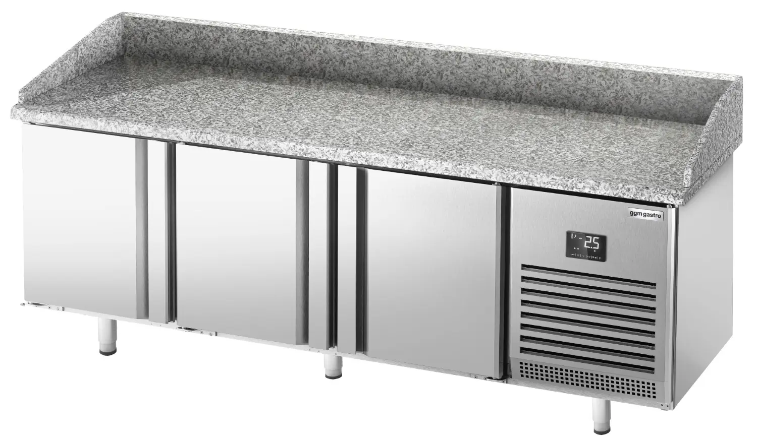 Masa frigorifica pentru pizza GGM Gastro POI207 (Inox) - 3