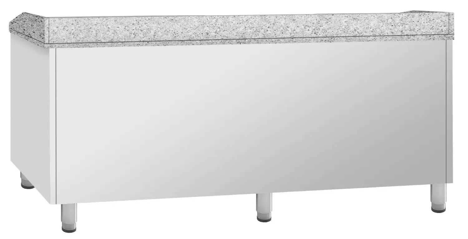 Masa frigorifica pentru pizza GGM Gastro POI207 (Inox) - 4