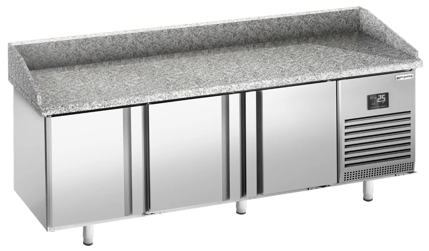 Masa frigorifica pentru pizza GGM Gastro POI207 (Inox)