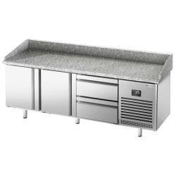 Masa frigorifica pentru pizza GGM Gastro POI207T2S1212 (Inox) Thumb
