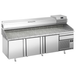 Masa frigorifica pentru pizza GGM Gastro POI238#AEI234 (Inox) Thumb