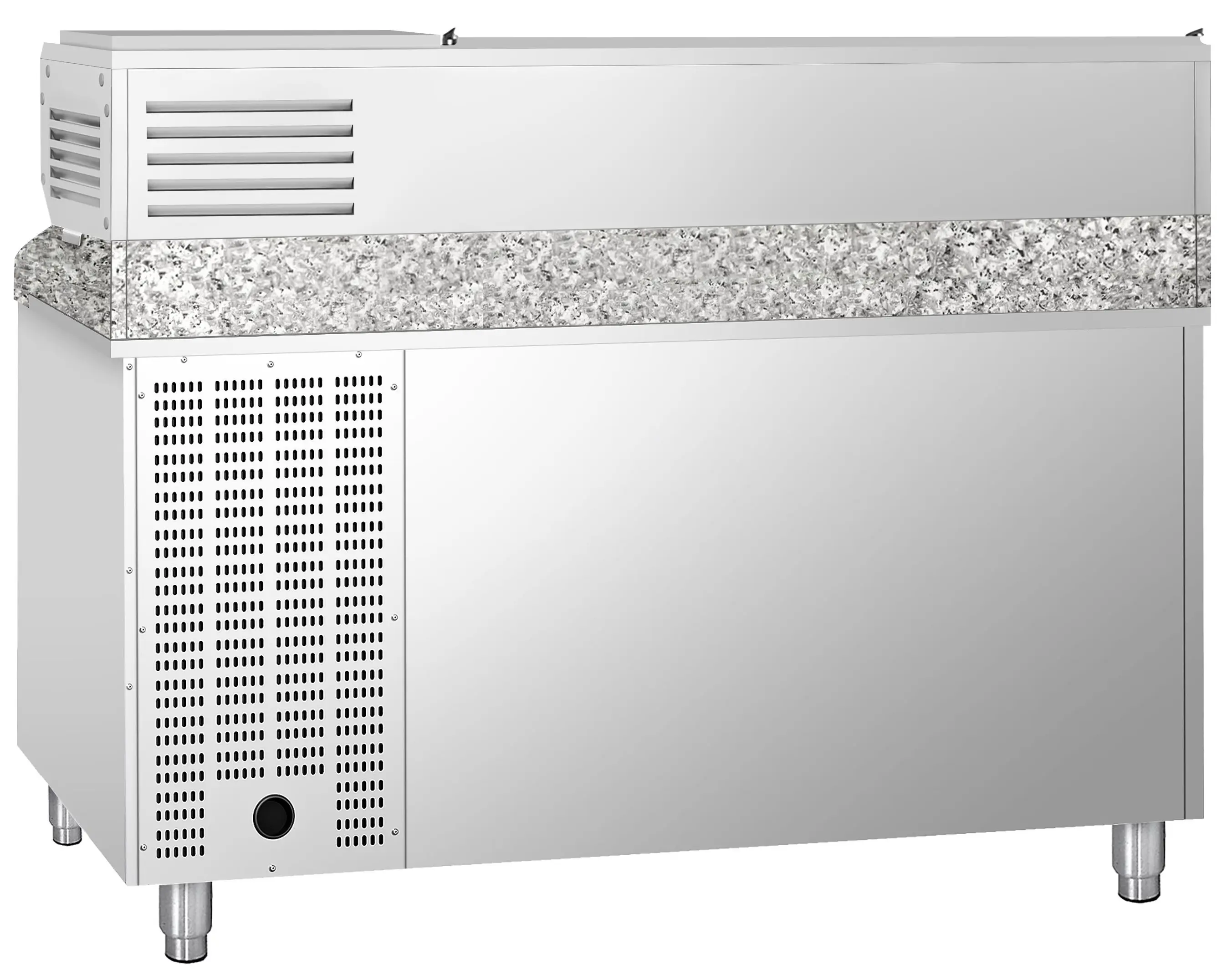 Masa frigorifica pentru pizza GGM Gastro POS158ND#AGG153END (Inox) - 6