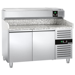 Холодильный стол для пиццы GGM Gastro POS158ND#AGG154END (Inox) Thumb