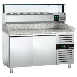 Masa frigorifica pentru pizza GGM Gastro POS158ND#AGS153LND (Inox) Thumb