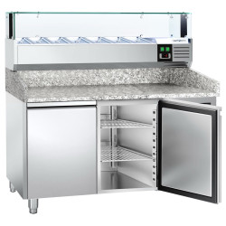 Masa frigorifica pentru pizza GGM Gastro POS158ND#AGS153LND (Inox) Thumb