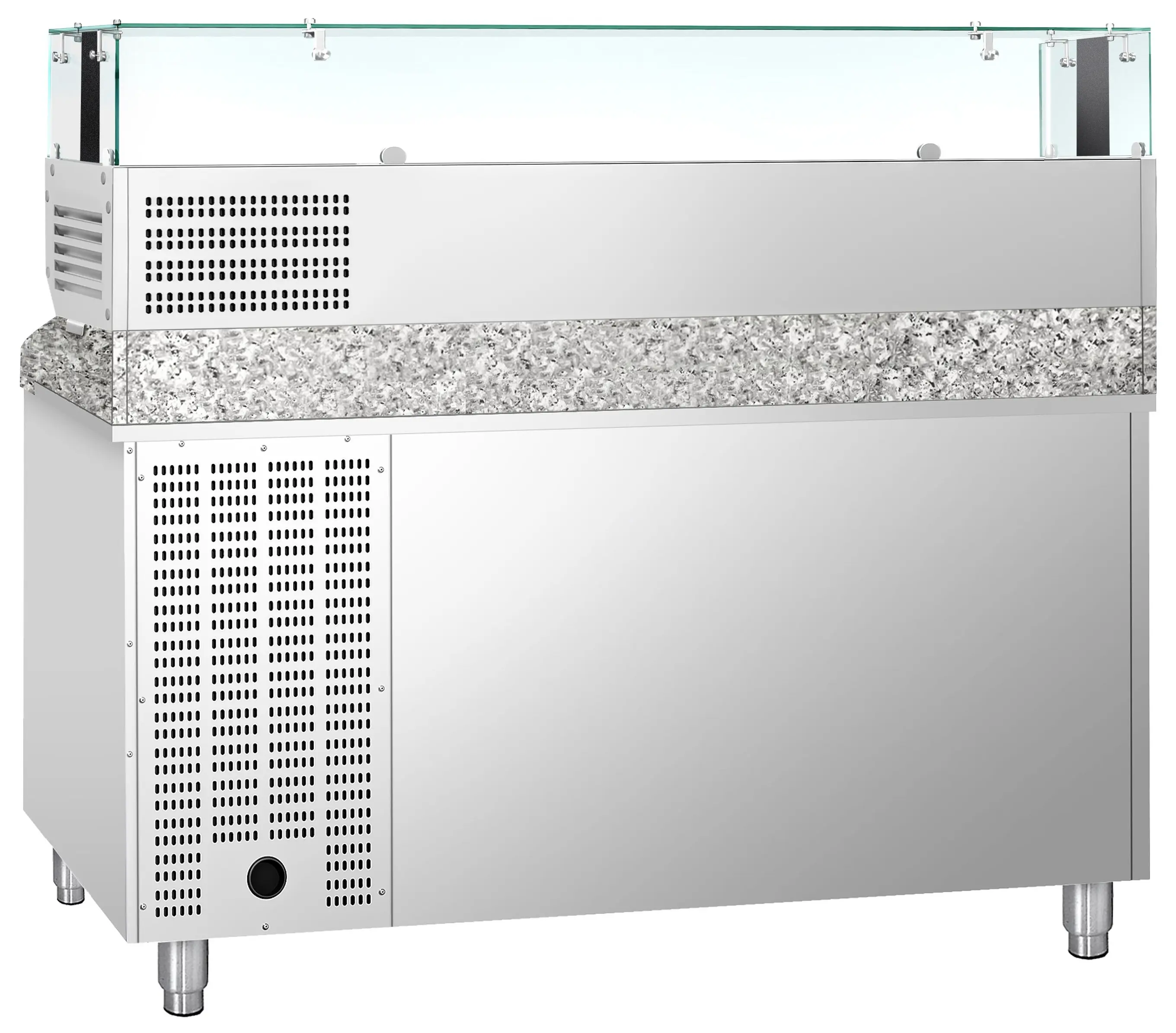 Masa frigorifica pentru pizza GGM Gastro POS158ND#AGS153LND (Inox) - 5