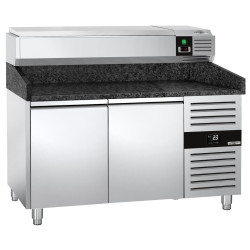 Холодильный стол для пиццы GGM Gastro POS158SG#AGG153END (Inox) Thumb