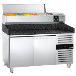 Холодильный стол для пиццы GGM Gastro POS158SG#AGG154END (Inox)