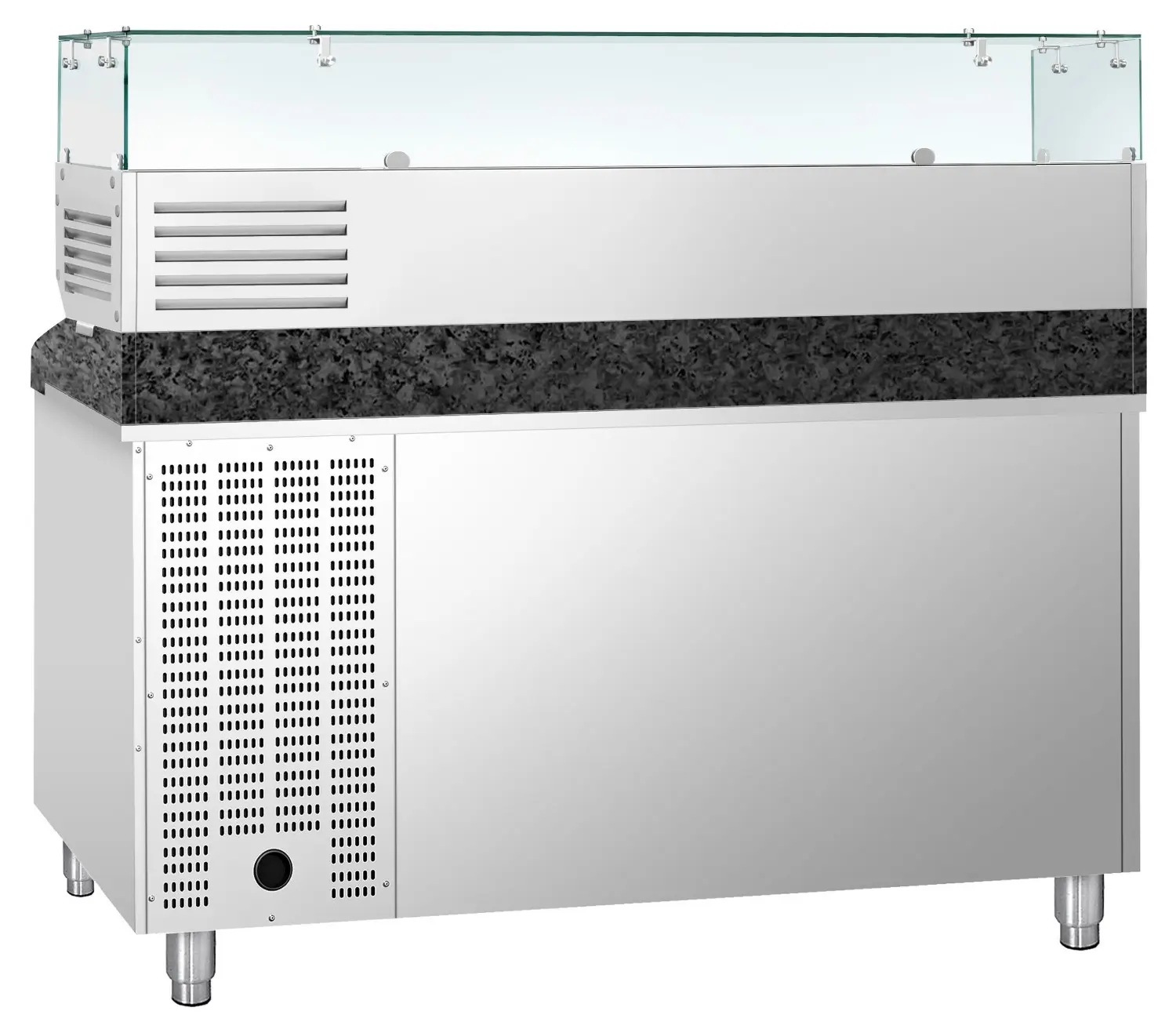 Masa frigorifica pentru pizza GGM Gastro POS158SG#AGG154ND (Inox) - 3