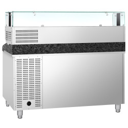 Masa frigorifica pentru pizza GGM Gastro POS158SG#AGS153LND (Inox) Thumb